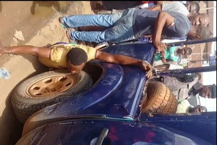 The police say this suspect was not brutalized