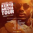 Adekunle Gold sets off on media tour in Kenya