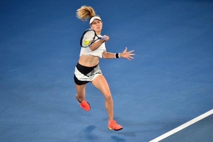 Eugenie Bouchard falls to Annika Beck in the first round at Indian Wells, her second first-round exit in two tournaments