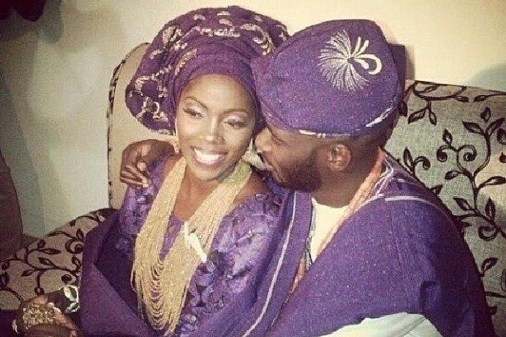Tiwa Savage and her husband, Tee Billz