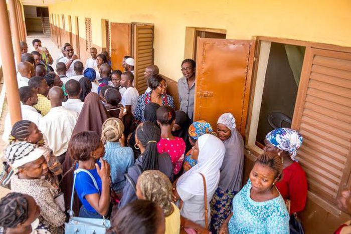 The N-Power team at Olorunda Middle School