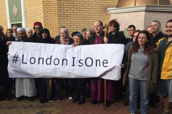 People of different faiths unite after London Bridge attack