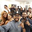 Banky W and the African contingent at the One Africa Music Fest London.