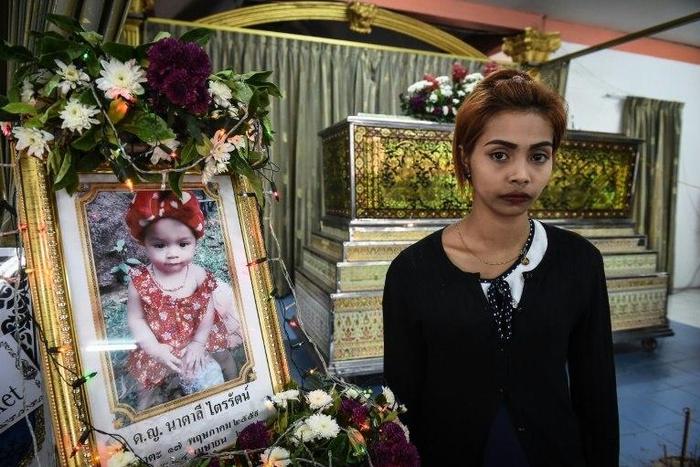 Jiranuch Trirat, a 22-year-old mother from Phuket, was left devastated after her boyfriend killed their 11-month old daughter and broadcast it on Facebook Live
