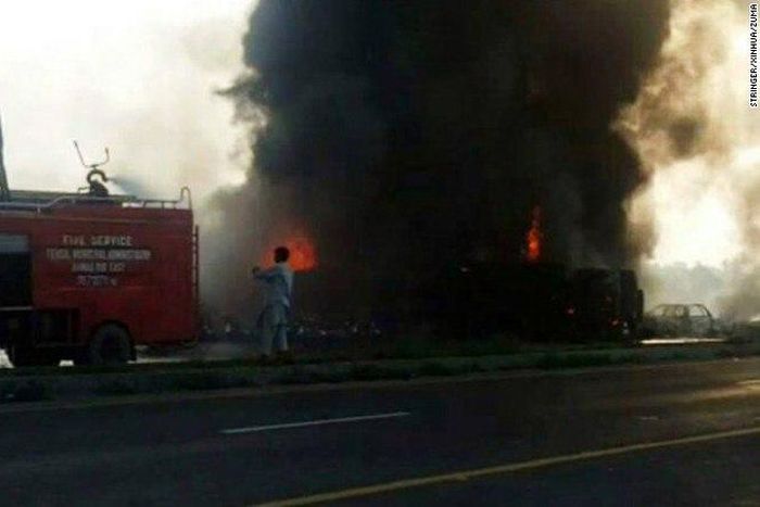 Pakistan tanker explosion