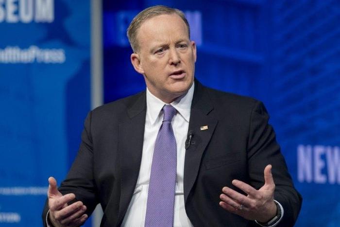 White House press secretary Sean Spicer, under fire for his comments comparing Nazi atrocities to a suspected chemical attack in Syria, says his gaffe was "painful"