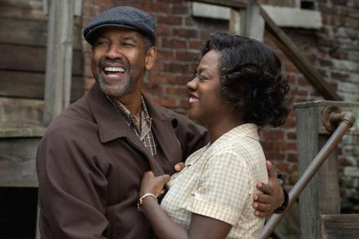 Viola Davis and Denzel Washington in "Fences"