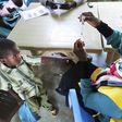 A child receives a meningitis vaccination at the community center in the Al Neem camp for Internally Displaced People in El Daein, East Darfur October 8, 2012.   REUTERS/United Nations-African Union Mission in Darfur/Albert Gonzalez Farran/Handout
