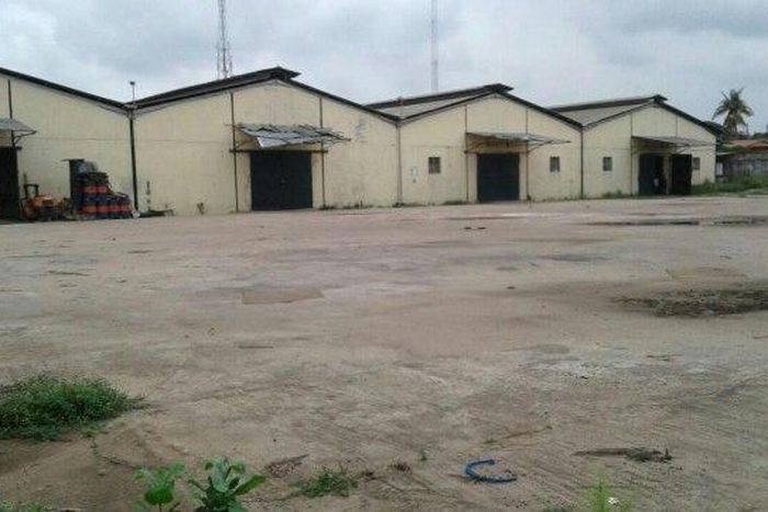 One of abandoned manufacturing site at Isolo Industrial Scheme, Lagos