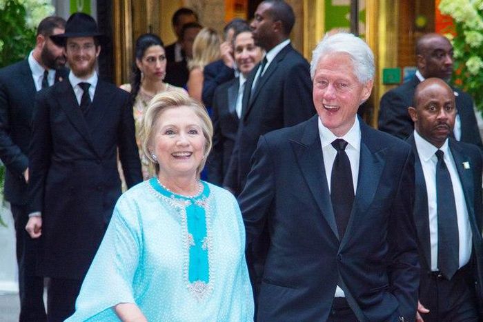 Hillary Clinton in a Caftan