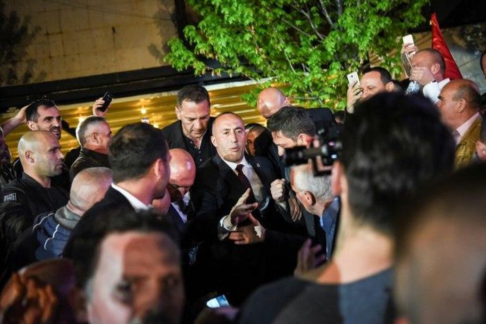 Haradinaj is considered a hero by many ethnic Albanians in Kosovo but as a war criminal by Serbs