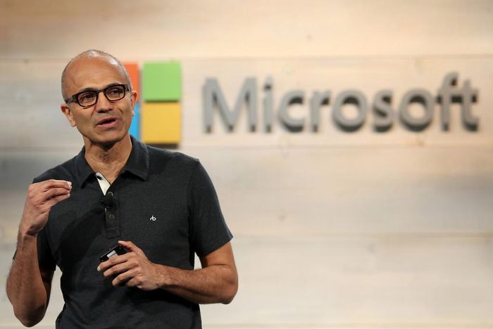 Microsoft CEO Satya Nadella.