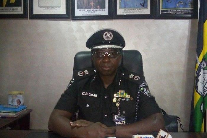 The Anambra state Commissioner of Police, Garba Umar