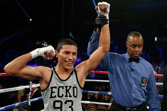 World super featherweight boxing champion Miguel Berchelt (L) will defend his title against Takashi Miura on July 15 at the Los Angeles Forum