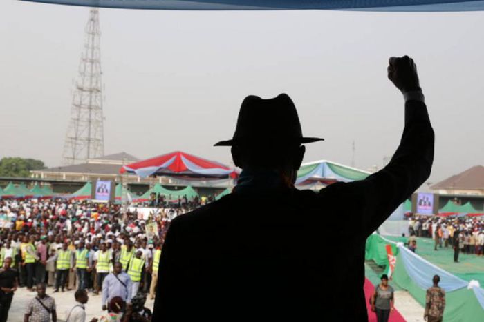 Buhari during the 2015 electioneering campaigns