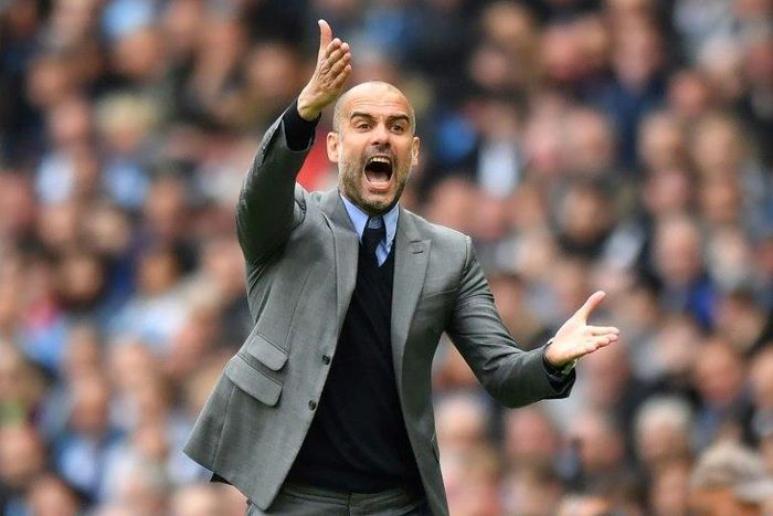 Manchester City's Spanish manager Pep Guardiola can finish no higher than third in this season's Premier League, which will be the lowest final placing of his managerial career