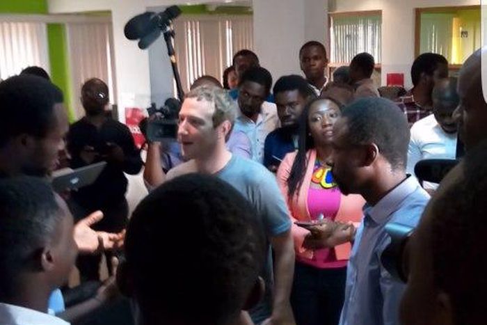 Mark Zuckerberg at the CcHub