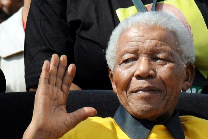 Former South African president Nelson Mandela, seen here in 2009, led the African National Congress (ANC) from 1991-1997