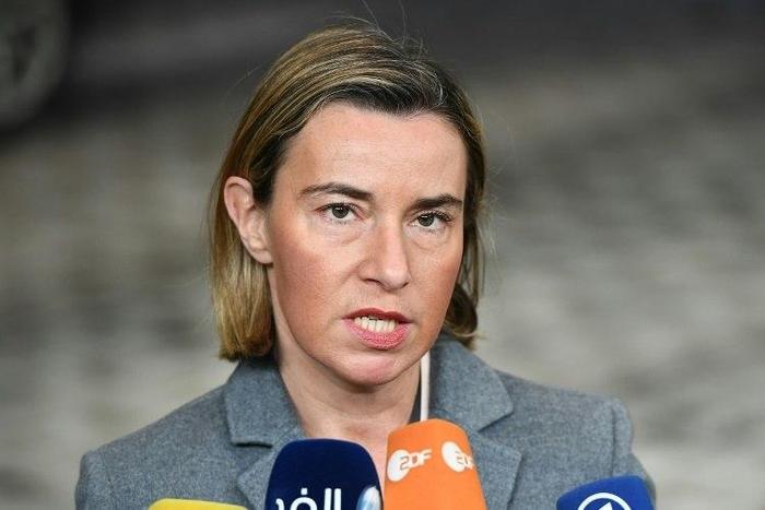 EU foreign policy chief Federica Mogherini said there was "profound" concern about the Balkans