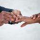 Exchange of wedding vows (Illustration)