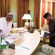 President Muhammadu Buhari and Vice President, Yemi Osinbajo on Monday, March 13, 2017.
