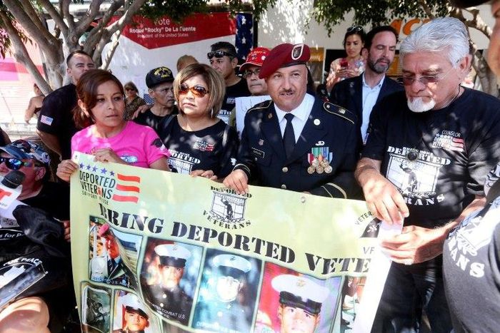 Deported US military veterans, swept up by changes in immigration laws, include veterans of US wars in Vietnam, Iraq and Afghanistan