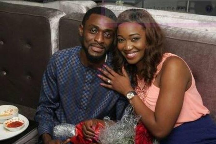 Ayo Thompson and Mairo Ese are engaged