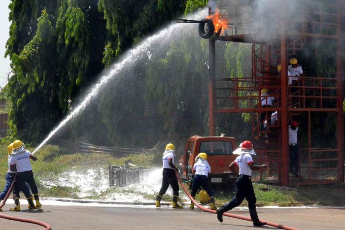 Fire drill (Illustration)