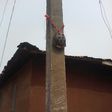 The juju laced PHCN pole