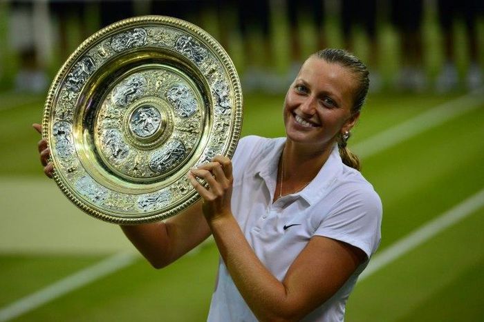 Petra Kvitova is a two-time Wimbledon champion