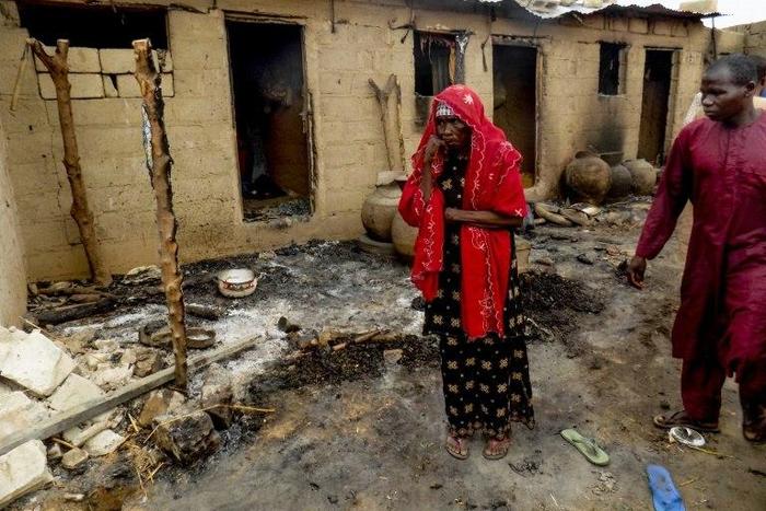 Nigerians who fled into Cameroon to escape Boko Haram jihadists have been returning amid government claims the extremists are "technically defeated" -- but continuing attacks have stretched camps for those made homeless to breaking point