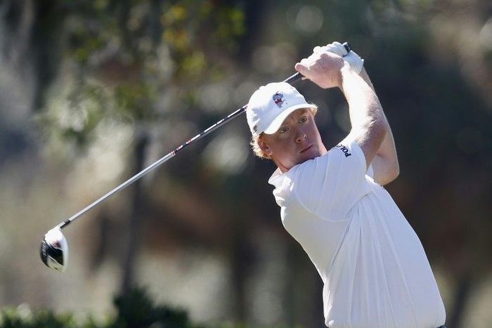 Davis "Dru" Love IV, pictured in November 2015, recently qualified for the US Open and immediately knew he wanted his father, champion golver Davis Love III, as his caddie