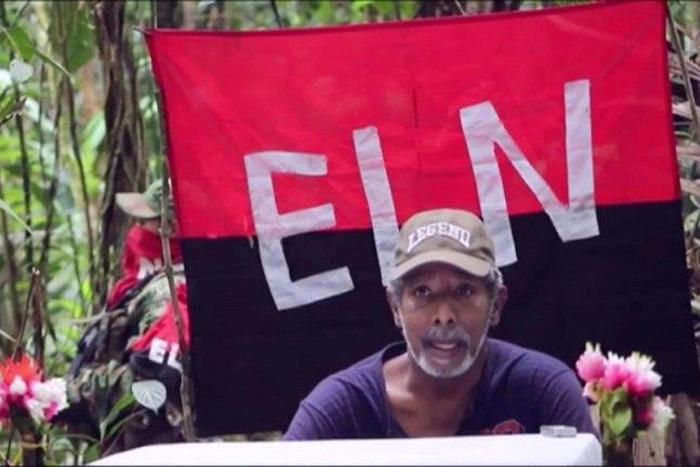 TV grab from Colombia's RCN Channel shows the National Liberation Army hostage, ex-lawmaker Odin Sanchez in 2016