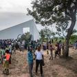 The "White Cube" gallery in DR Congo aims to promote local art and crafts in a former Unilever palm oil plantation town