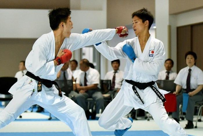 A karate competition takes place in Tokyo on August 22, 2016, to select Japanese representatives for the world championships in Linz, Austria