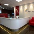 A reception area for One Africa Media
