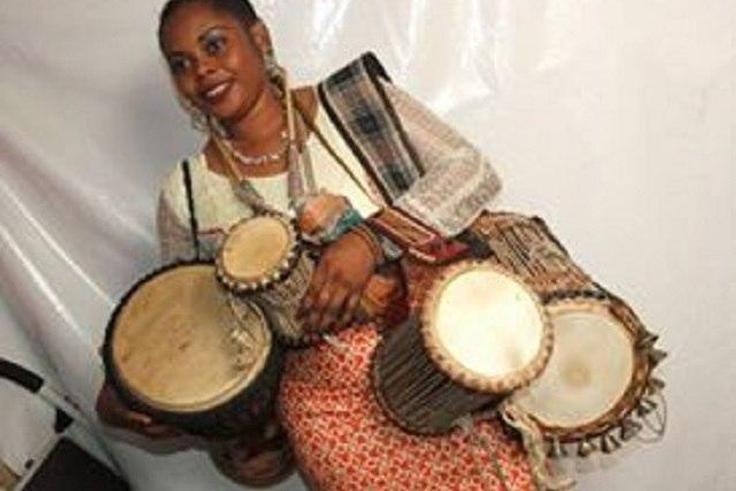 This female drummer Adebukola Shittu has been battered by her husband