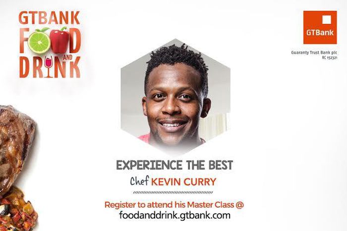 Kelvin Curry is coming to the GTBank Food and Drink Fair
