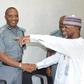 Hameed Ali with some of his officers