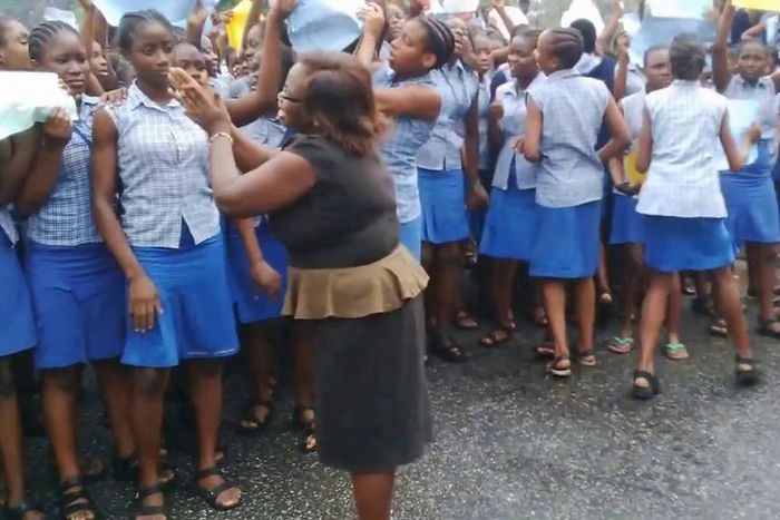 Students of Queens College, Yaba, Lagos