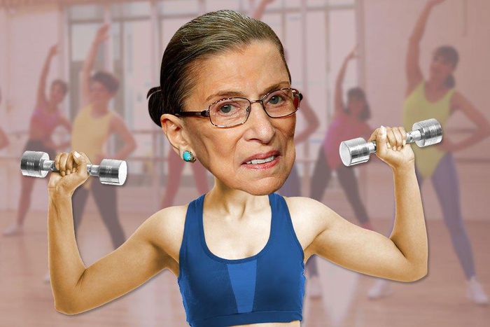 Ruth Bader Ginsburg workout