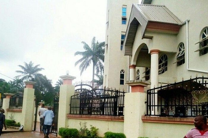 St. Philips church where worshippers were attacked in Anambra