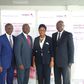 L- R:  Rantimi Ogunleye, Managing Director/Chief Executive Officer, Wapic Life Assurance Ltd; Olufemi Obaleke, Executive Director, Wapic Insurance Plc; Yinka Adekoya, Managing Director/Chief Executive Officer, Wapic Insurance Plc and Bode Ojeniyi, Exec...