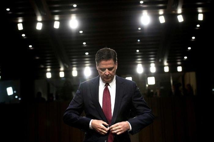 Ousted FBI director James Comey addressed the Senate Select Committee on Intelligence in his first public appearance since his ouster last month
