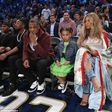The Carters at the 2017 NBA All Star Game