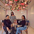 Mimi Onolaja, Ini Dima Okojie and designer Derin enjoy a girly day out at The TeaRoom Lagos