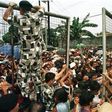 Human stampede (Illustration)