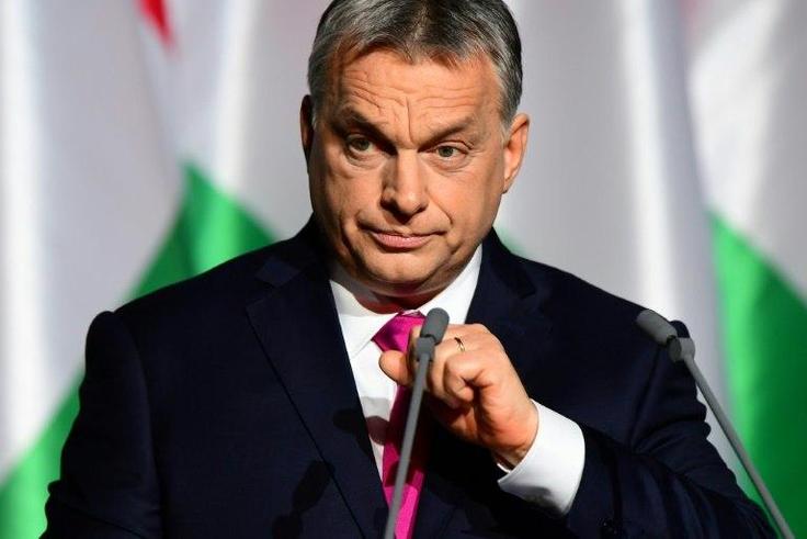 Hungarian Prime Minister Viktor Orban, seen February 10, 2017, said of his comments that "ethnic homogeneity" is good, "One can say such things now...as life has proven that too much mixing causes trouble"
