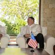 Colombia President Ivan Duque (left) meets with United States Secretary of State Mike Pompeo in Cartagena to discuss Venezuela