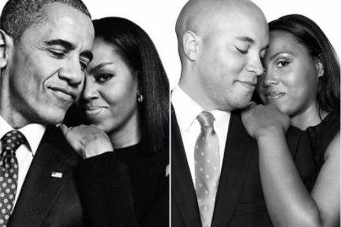 Obama-inspired prewedding photos by this cleveland couple are supercool